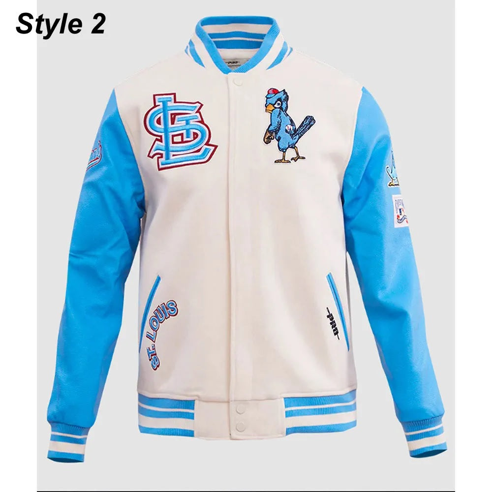 St. Louis Cardinals Retro Classic Varsity Jacket WorthVee
