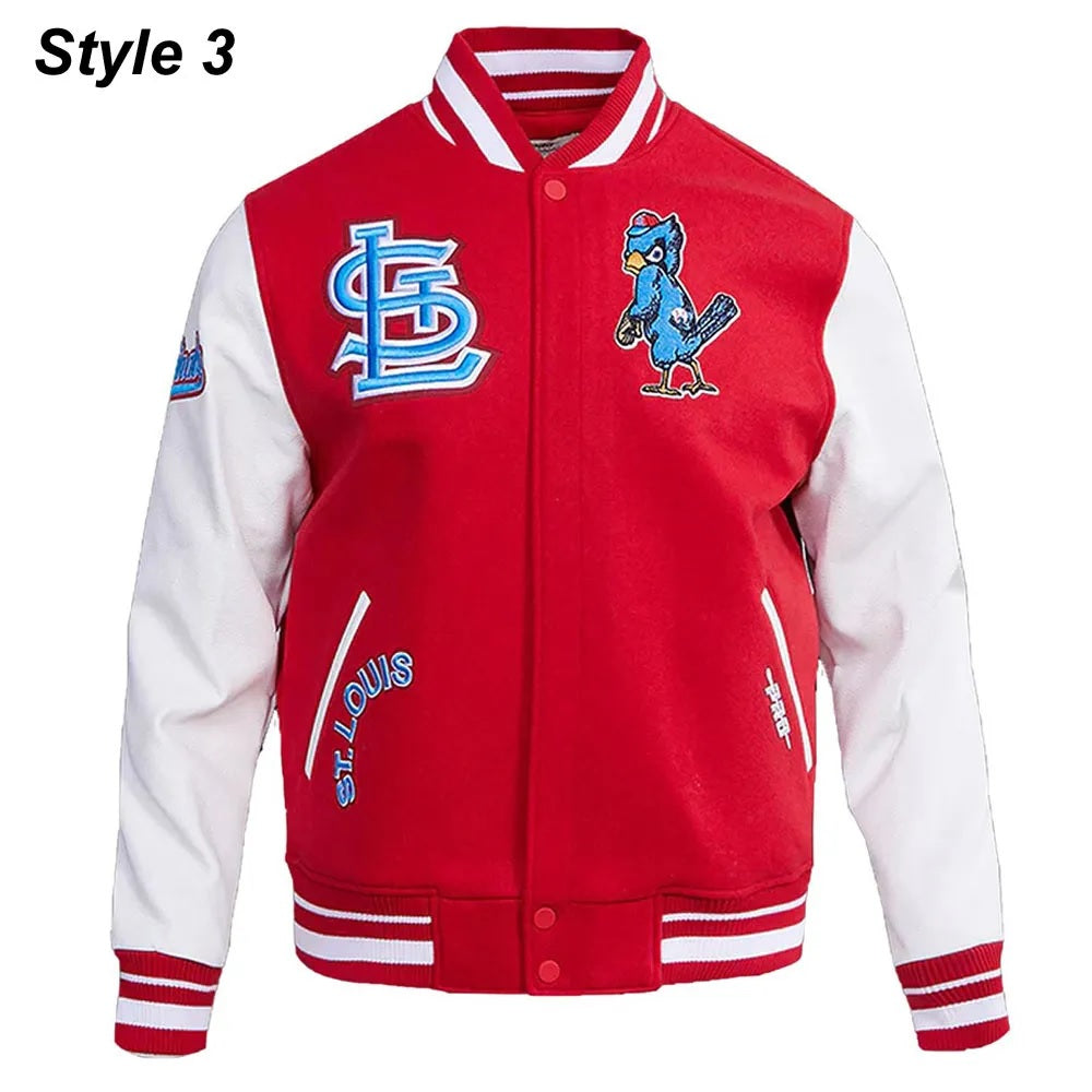 St. Louis Cardinals Retro Classic Varsity Jacket WorthVee