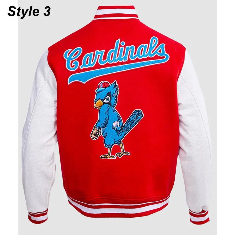 St. Louis Cardinals Retro Classic Varsity Jacket WorthVee