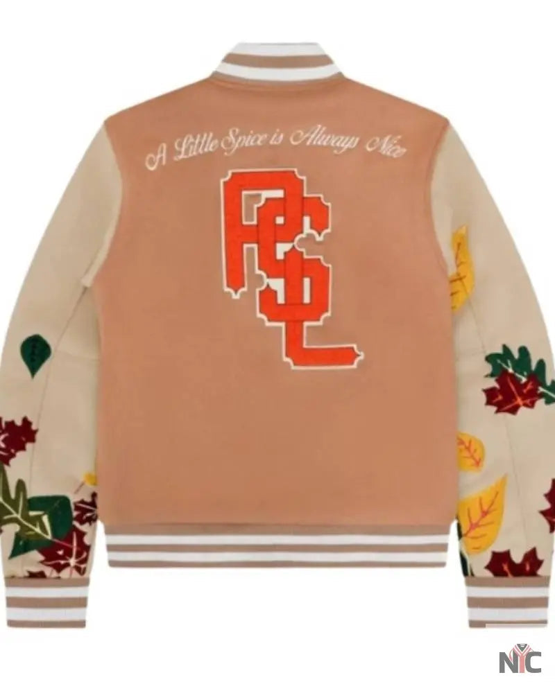 Starbucks Team PSL Varsity Jacket Clanton Jacket