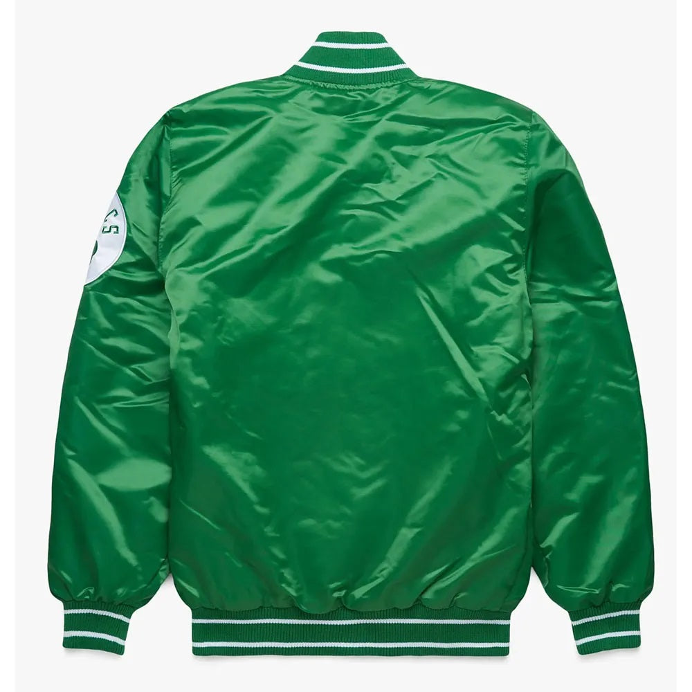 Starter Boston Celtics Green Satin Jacket WorthVee