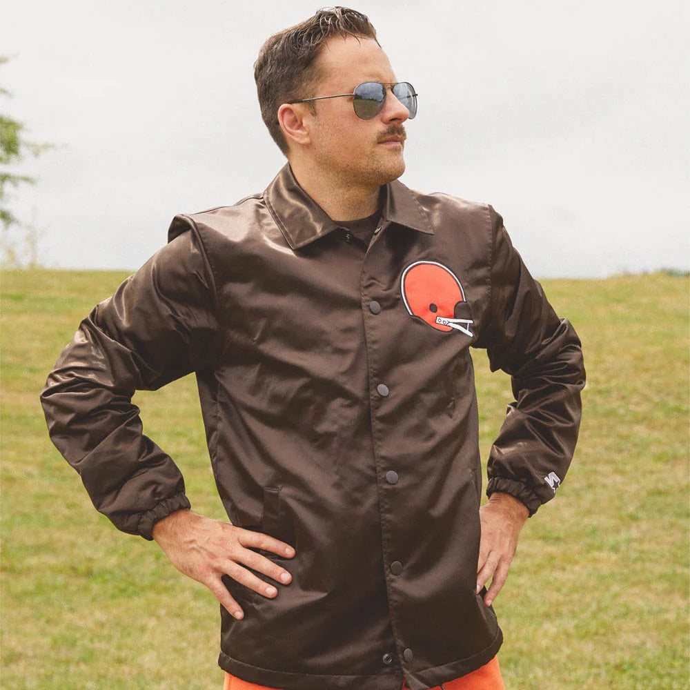 Starter Browns Coach Jacket WorthVee