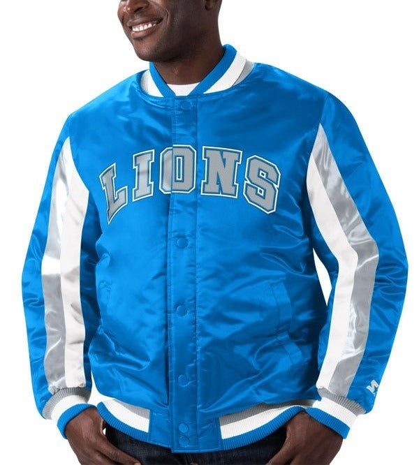 Starter Detroit Lions Stripe Jacket WorthVee