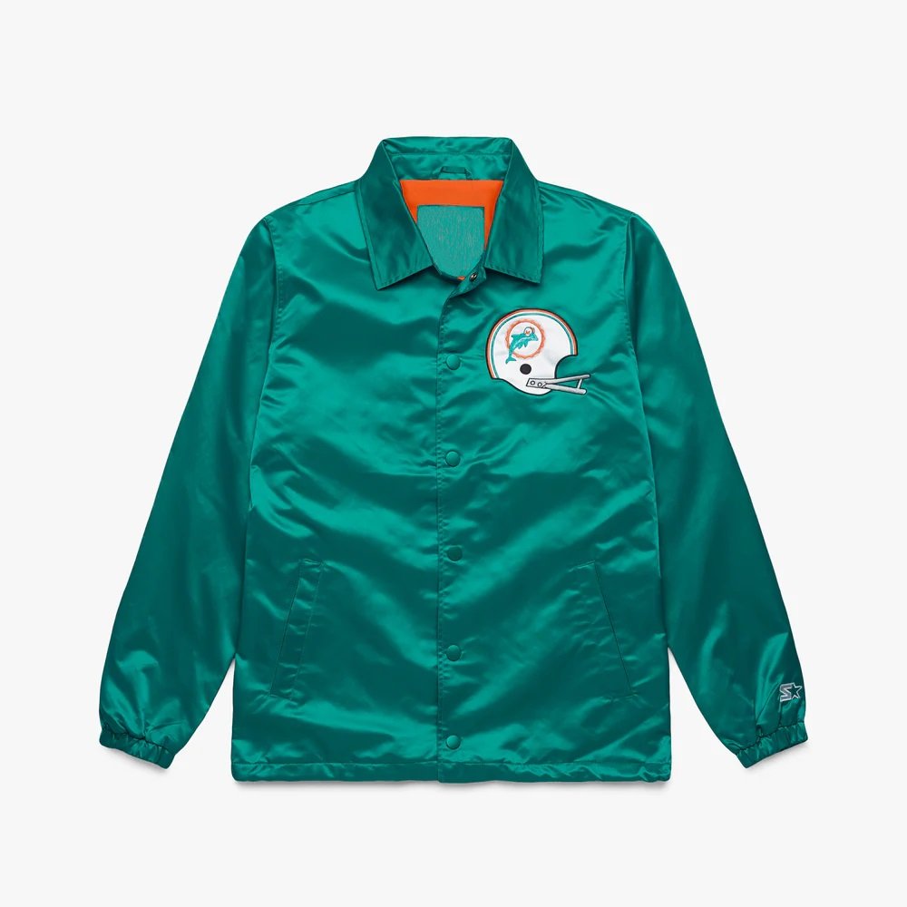 Starter Dolphins Coach Jacket WorthVee