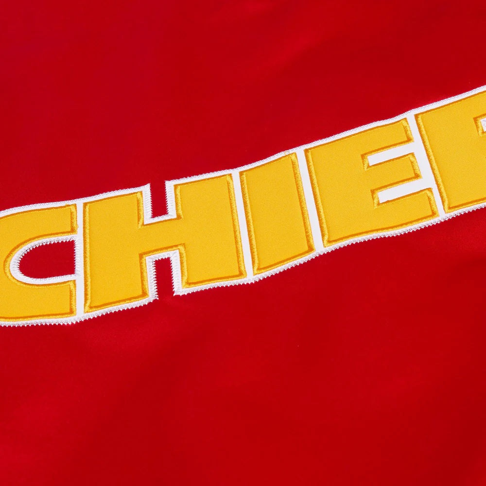 Starter Kansas City Chiefs Heavyweight Satin Jacket WorthVee