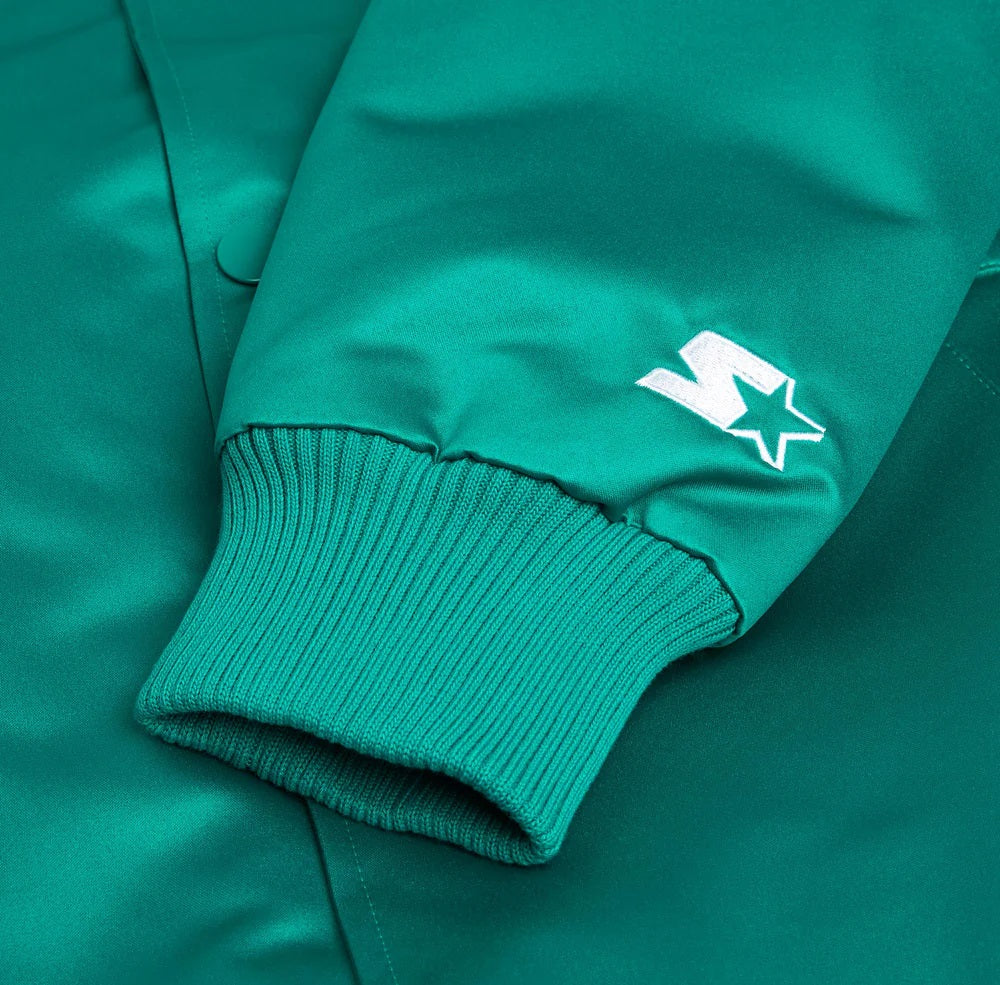 Starter Miami Dolphins Heavyweight Satin Jacket Rackup
