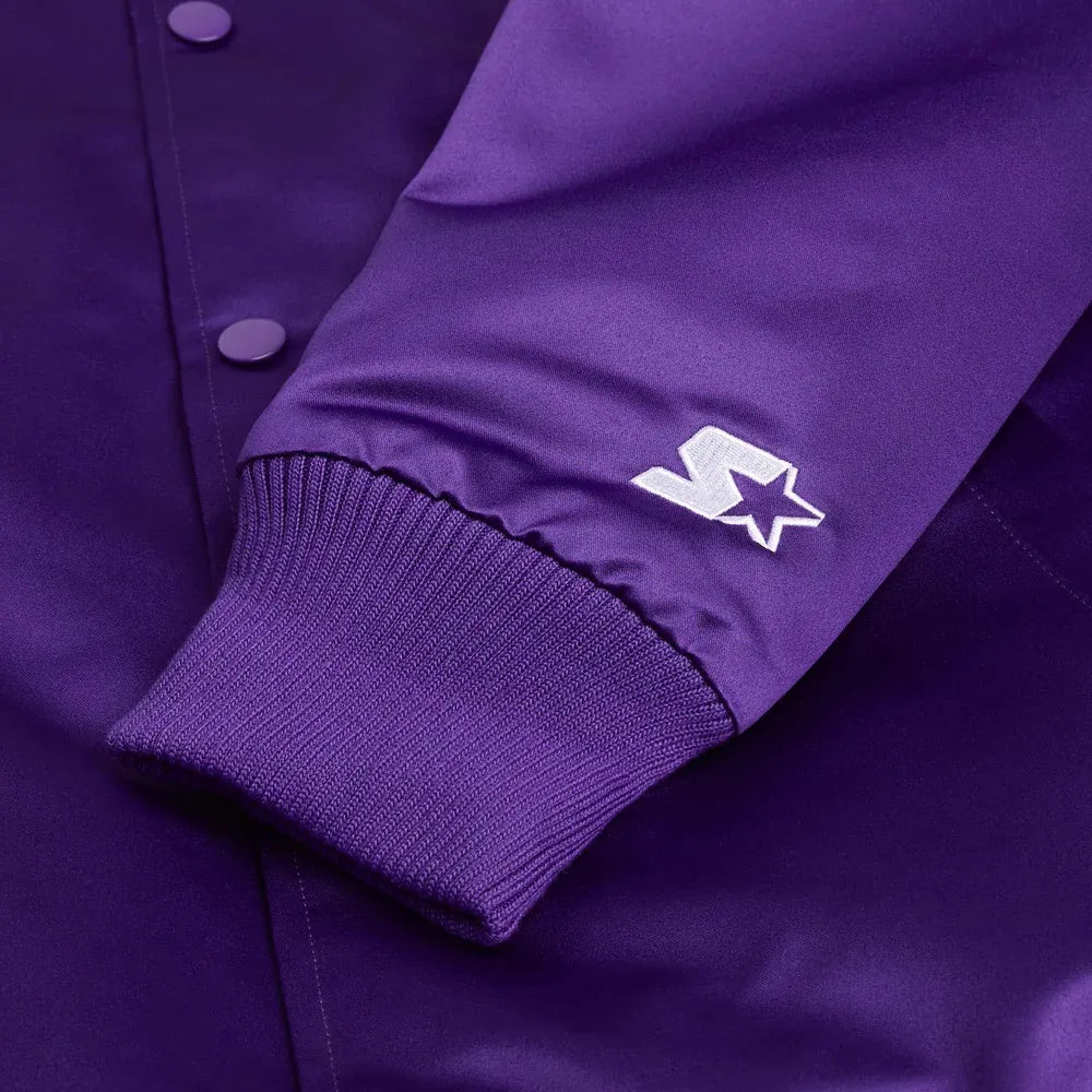 Starter Minnesota Vikings Heavyweight Satin Jacket