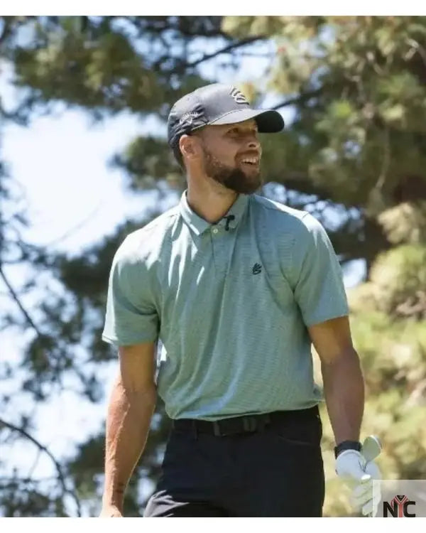Steph Curry ACC Celebrity Golf Championship 2025 Polo Shirt Clanton Jacket
