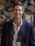 Steve Lund The Christmas Cottage Black Blazer
