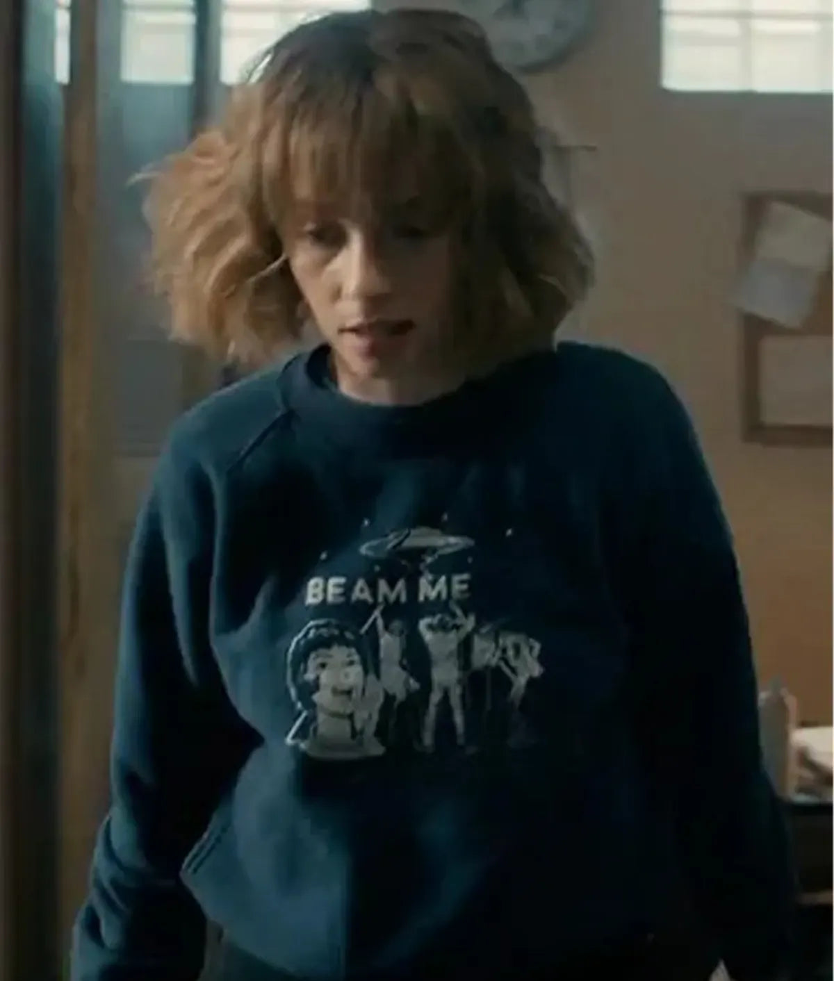 Stranger Things Robin Buckley Beam Me Up Sweatshirt