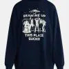 Stranger Things Robin Buckley Beam Me Up Sweatshirt