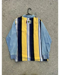Stranger Things S05 Caleb McLaughlin Striped Polo Top