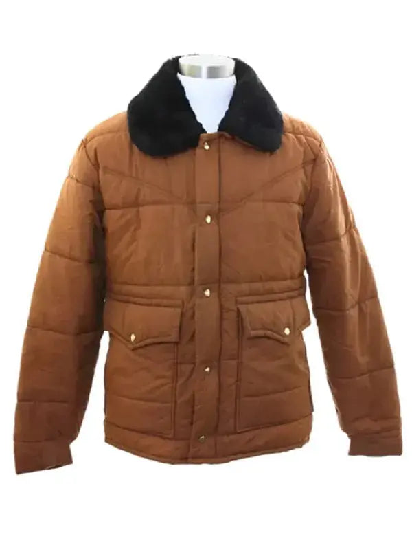 Stranger Things S05 David Harbour Puffer Jacket WorthVee