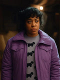 Stranger Things S05 Erica Sinclair Purple Jacket WorthVee