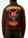 Stranger Things S05 Hellfire Lives Garage Jacket WorthVee