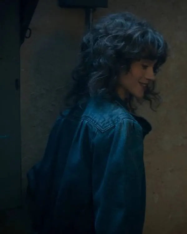 Stranger Things S05 Natalia Dyer Blue Denim Jacket