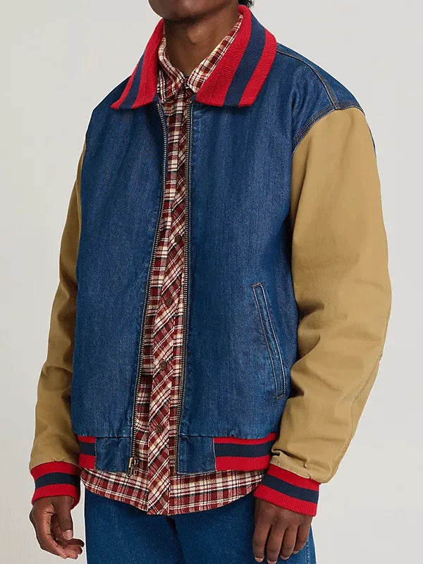 Stranger Things S05 Noah Schnapp Bomber Jacket WorthVee