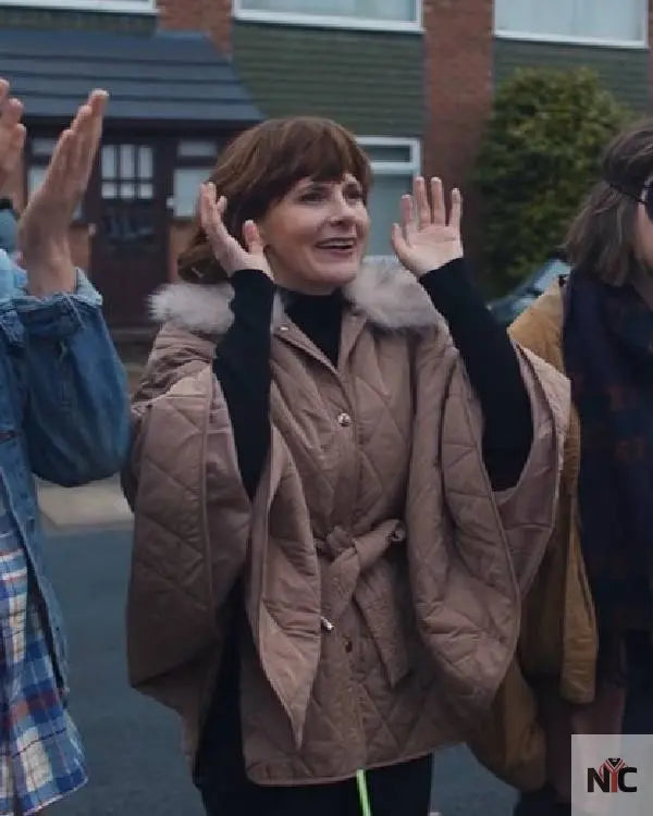 Such Brave Girls S02 Louise Brealey Quilted Jacket Clanton Jacket