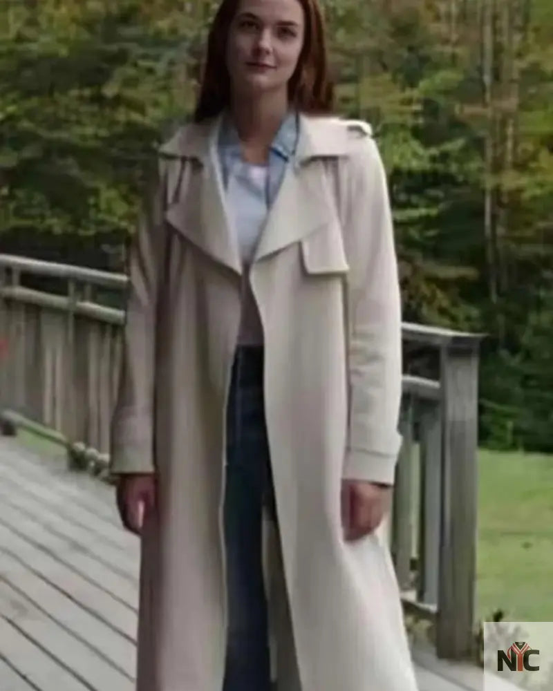 Sullivan’s Crossing Maggie Sullivan White Coat Clanton Jacket