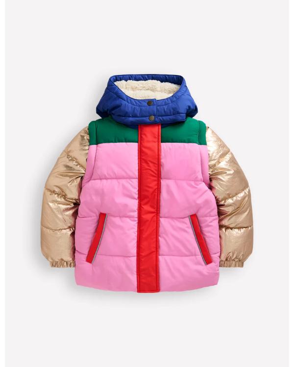 Summerwater S01 Multicolor Colorblock Puffer Jacket