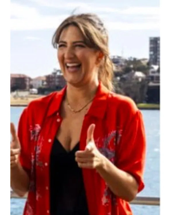 Sunny Nights S01 D’Arcy Carden Red Dragon Shirt WorthVee