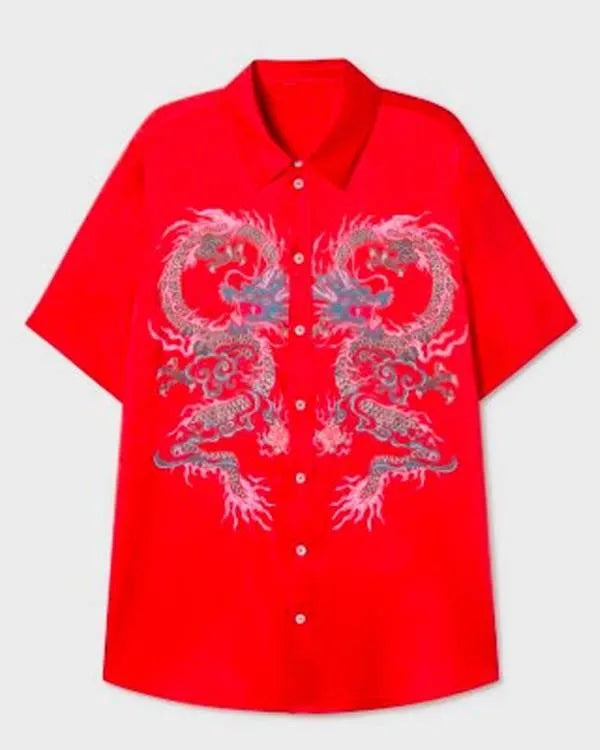 Sunny Nights S01 D’Arcy Carden Red Dragon Shirt WorthVee