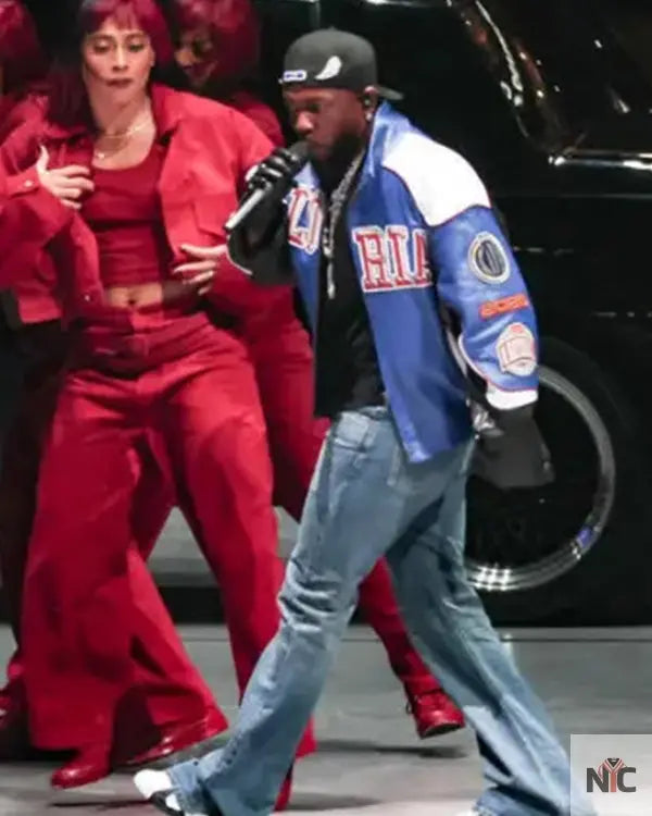 Super Bowl LIX Kendrick Lamar Halftime Show Jacket Clanton Jacket