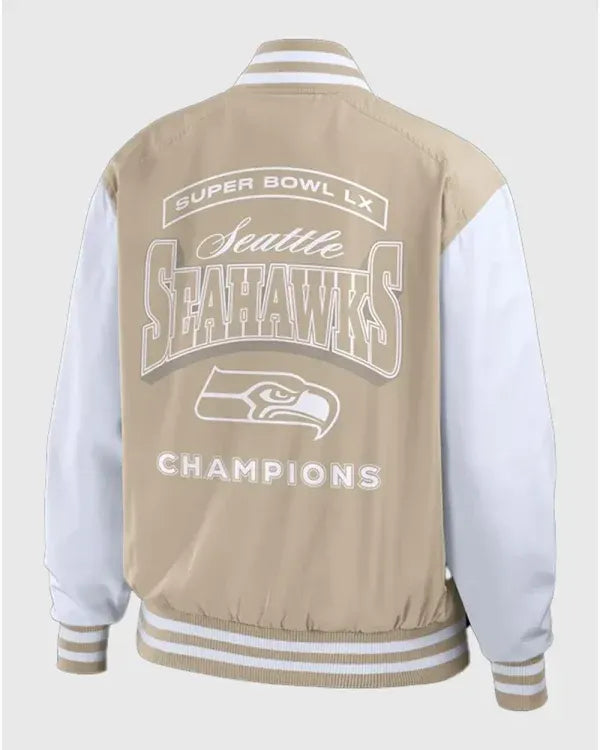 Super Bowl LX Seattle Seahawks Champions Bomber Jacket