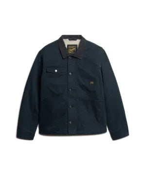 Superdry Mens Workwear Ranch Black Jacket
