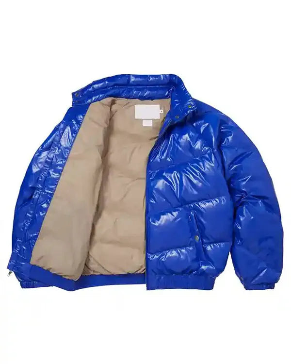 Supreme Schott Shiny Puffer Jacket