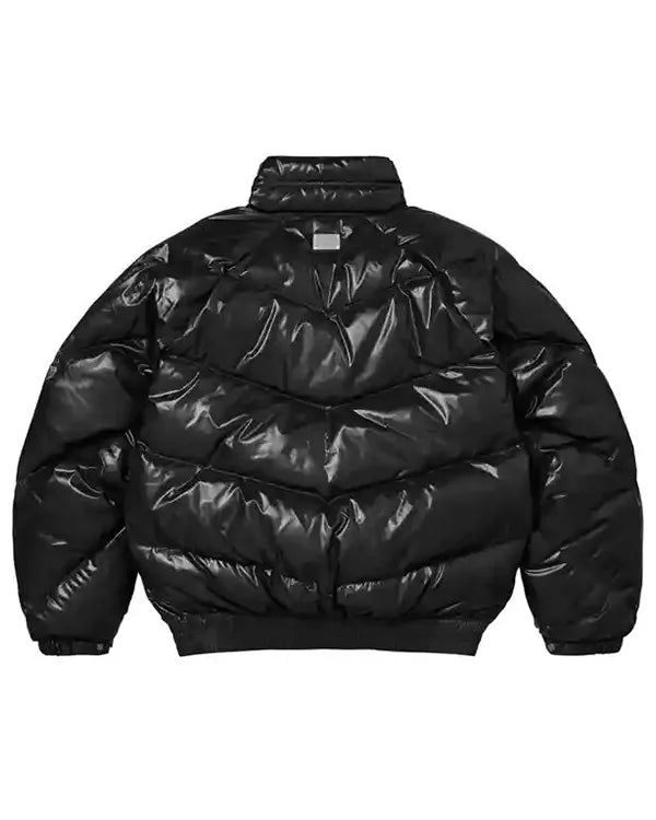 Supreme Schott Shiny Puffer Jacket