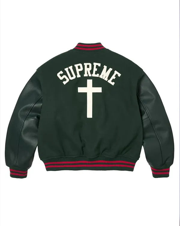 Supreme Summer Cross Varsity Jacket