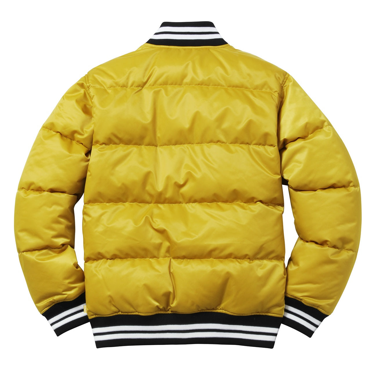 Supreme Black Puffy Varsity Jacket WorthVee