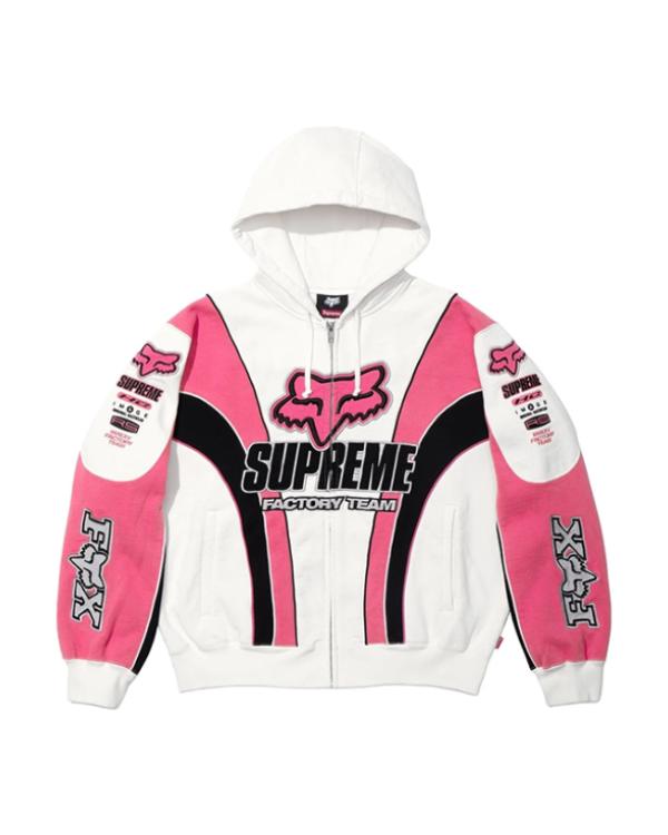 Supreme Fox Racing Hooded Sweatshirt WorthVee