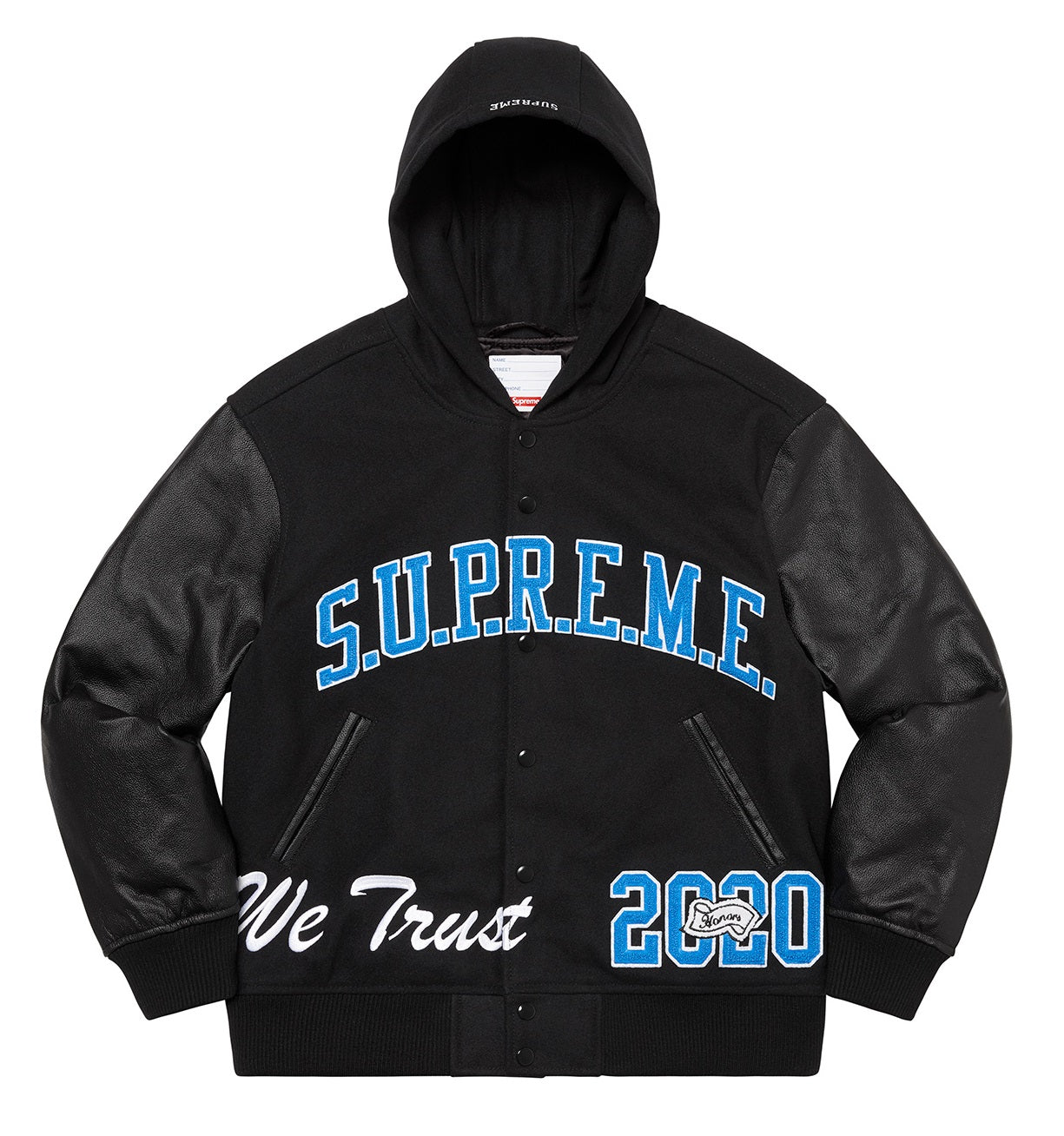 Supreme King Hooded Varsity Jacket WorthVee