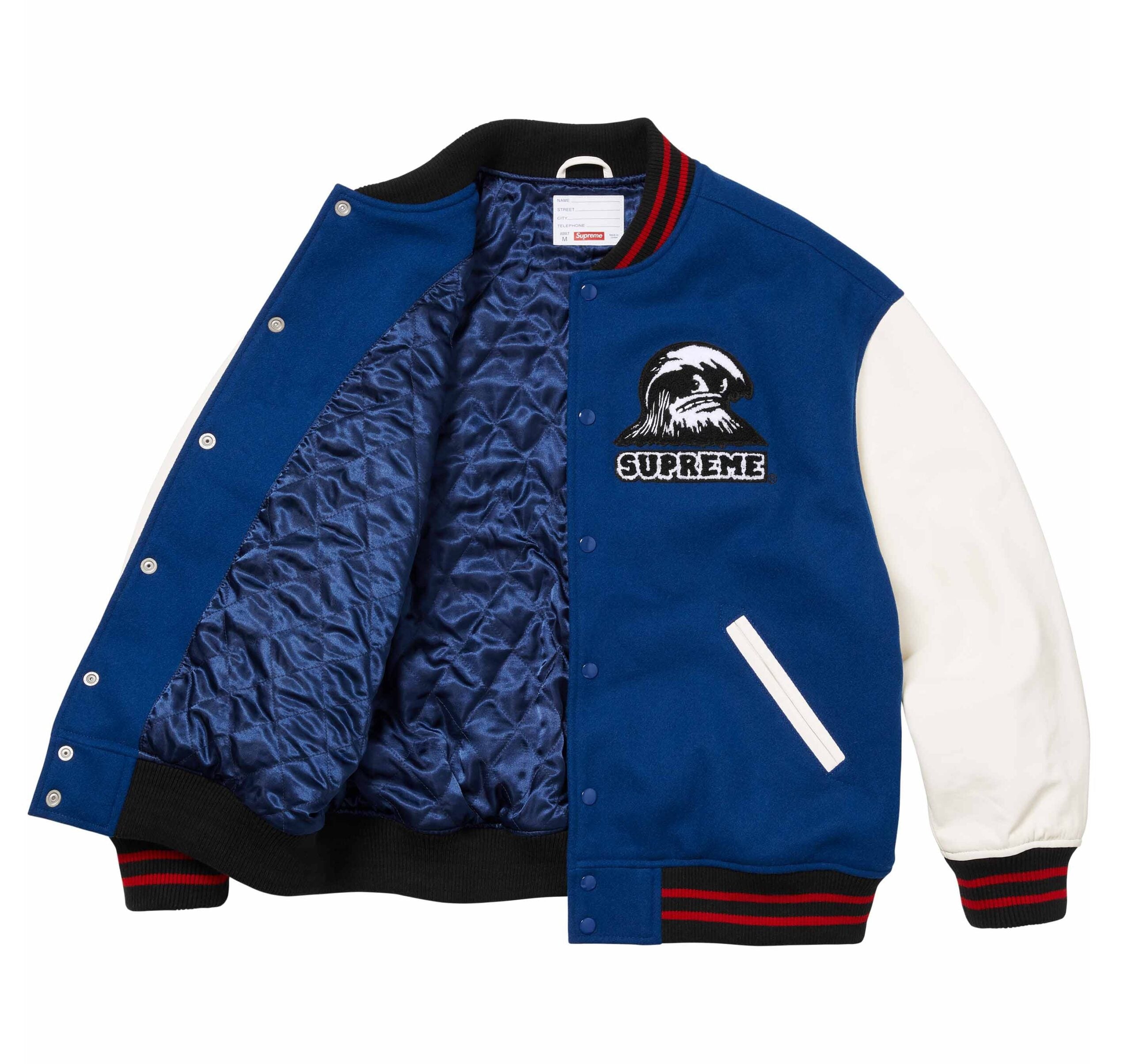 Supreme Wave Varsity Jacket WorthVee