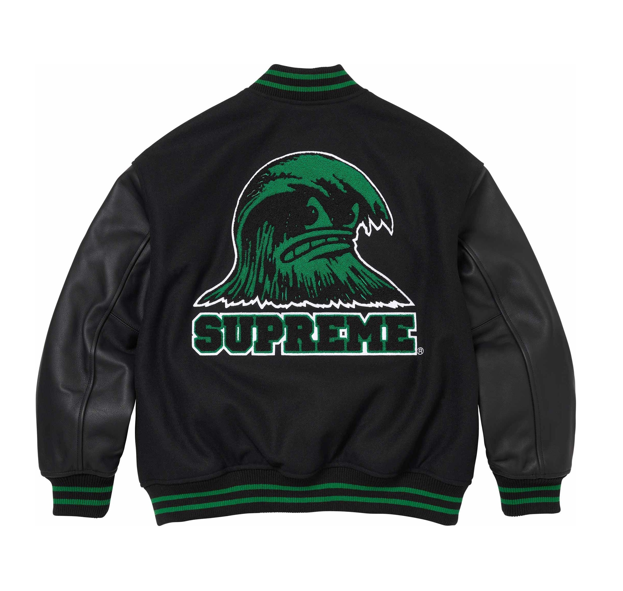 Supreme Wave Varsity Jacket WorthVee