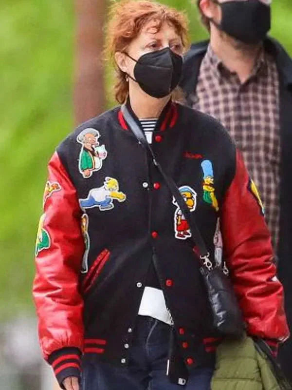 Susan Sarandon Simpsons Varsity Jacket Shopotiny