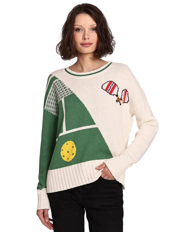 Sweet Magnolias S04 Heather Headley Pickleball Sweater