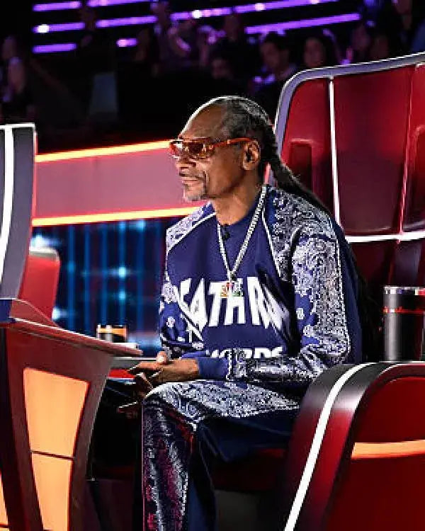 THE VOICE Live Finale Snoop Dogg Blue Tracksuit WorthVee