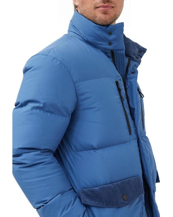 Finding Mr Christmas S02 Blue Puffer Ski Jacket