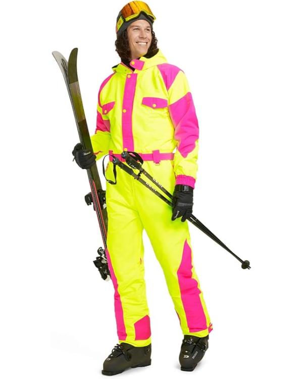 Finding Mr Christmas S02 Melissa Peterman Yellow Ski Suit