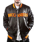 Tampa Bay Buccaneers Black Satin Jacket