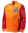 Tampa Bay Buccaneers Locker Room Throwback Satin Jacket