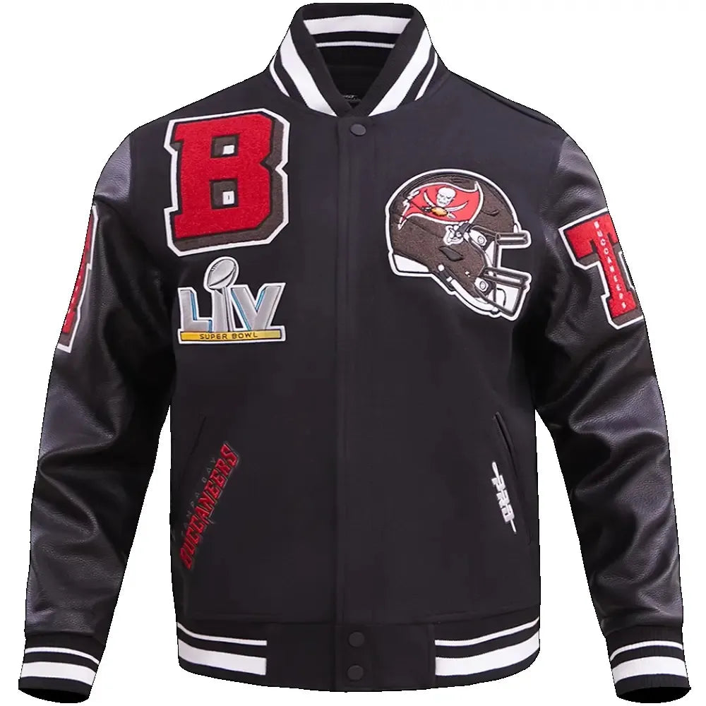 Tampa Bay Buccaneers Mashup Varsity Jacket