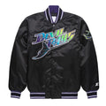 Tampa Bay Rays Classic Black Satin Jacket WorthVee