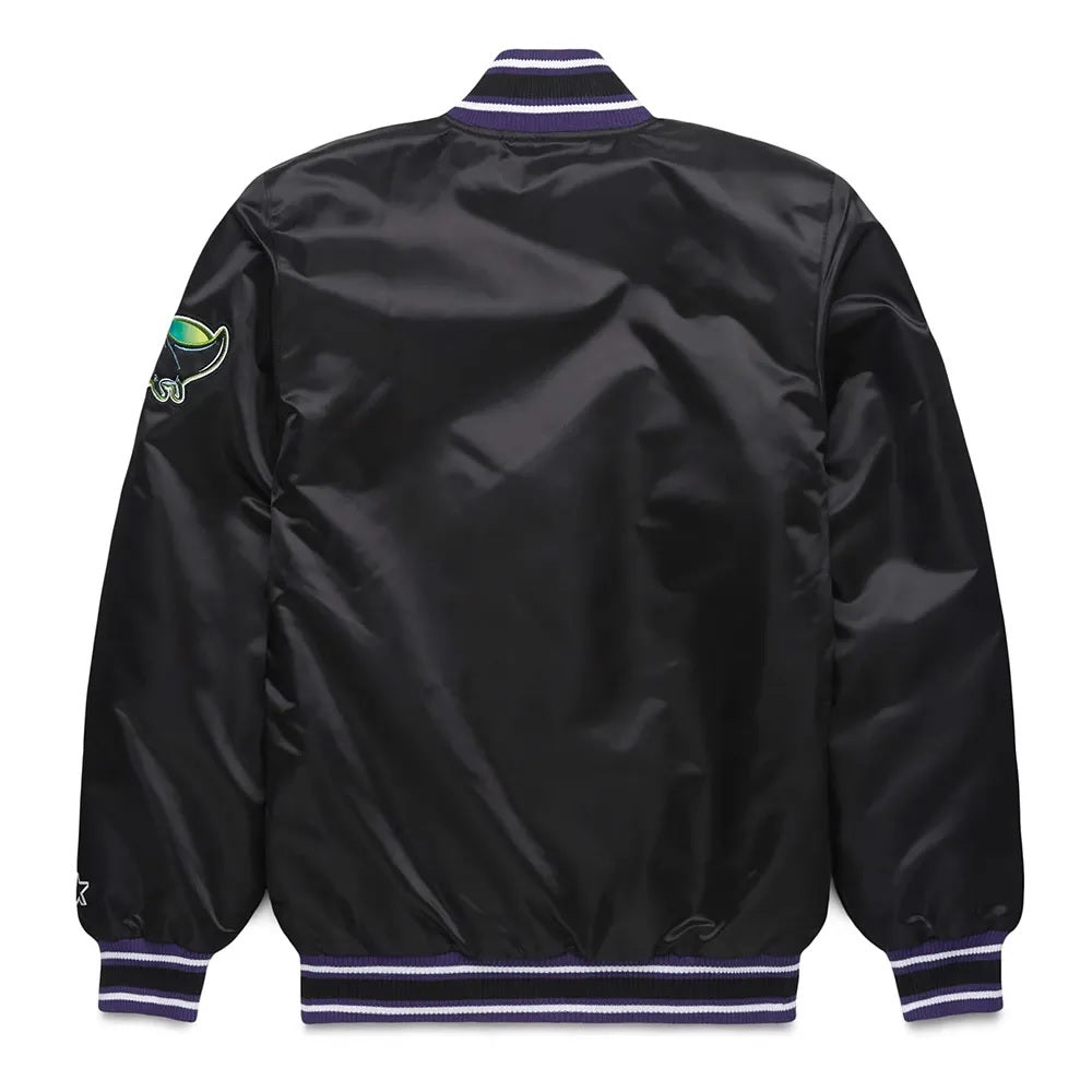 Tampa Bay Rays Classic Black Satin Jacket WorthVee