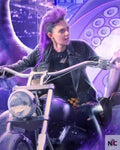 Tanya Reynolds Harold And The Purple Crayon Black Leather Jacket Clanton Jacket