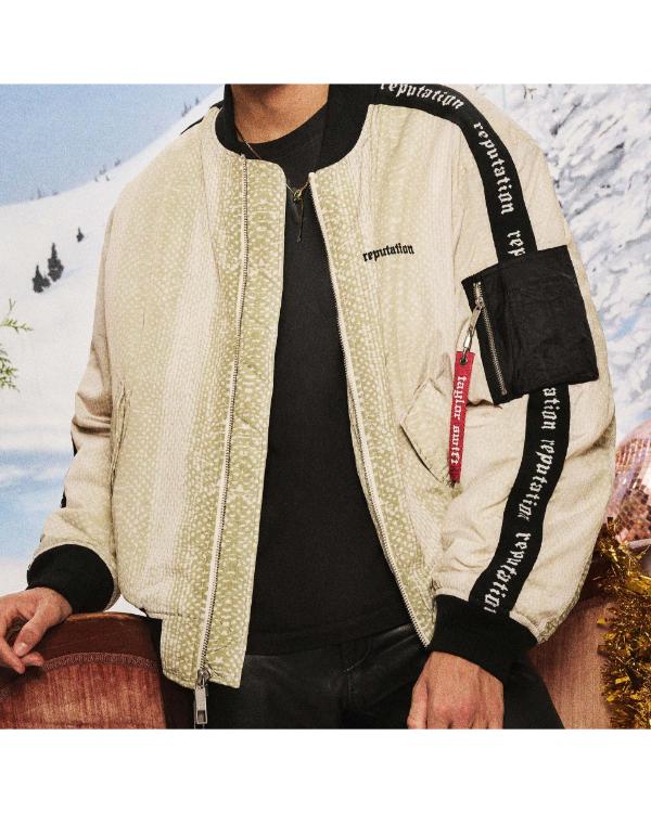 Taylor Swift Big Reputation Album Bomber Jacket