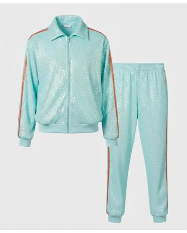 Taylor Swift Opalite Music Video Sequin Tracksuit